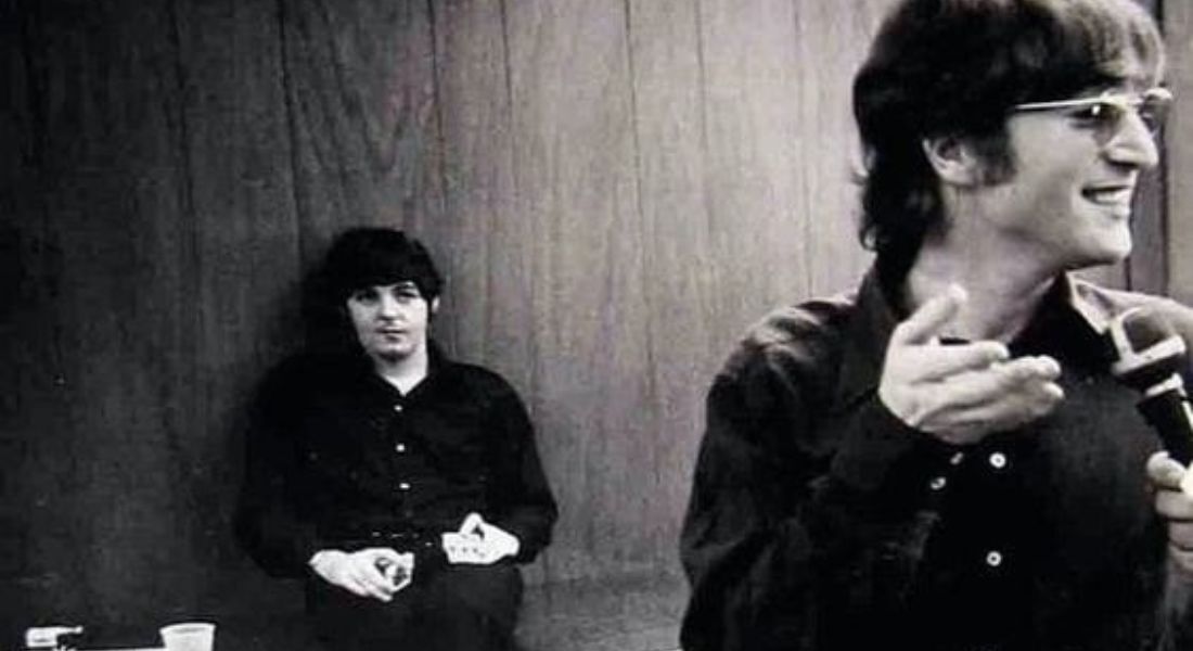 Paul McCartney e John Lennon em Detroit 1966