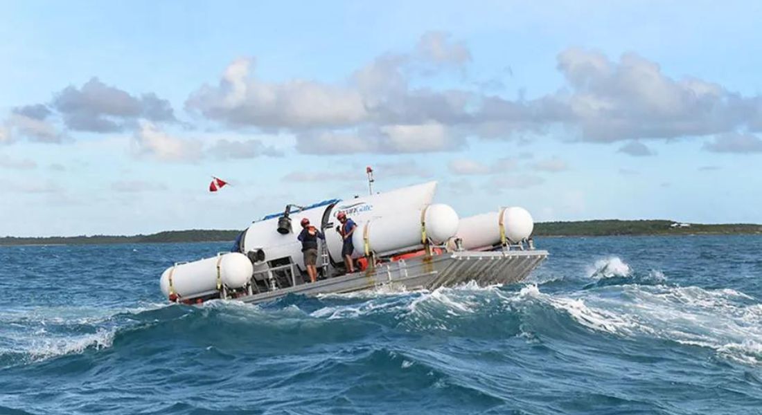 Equipes de resgate expandiram sua busca debaixo d'água, enquanto corriam contra o tempo para encontrar um submersível turístico de mergulho profundo Titan que desapareceu perto do naufrágio do Titanic