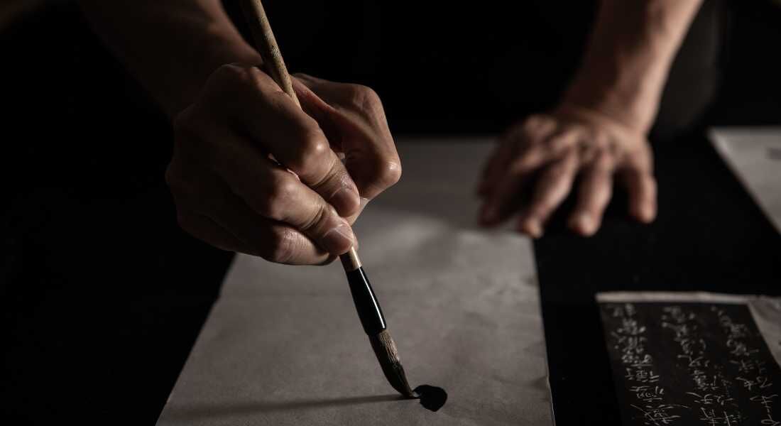 Kamari Maeda faz apresentação de shodô