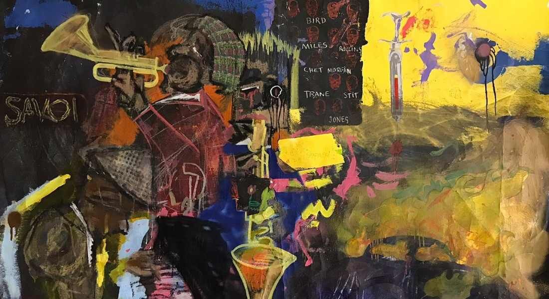 Obra da exposição Diário do Caos