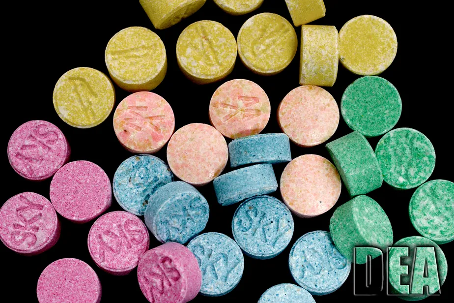 Comprimidos de ecstasy (MDMA) 