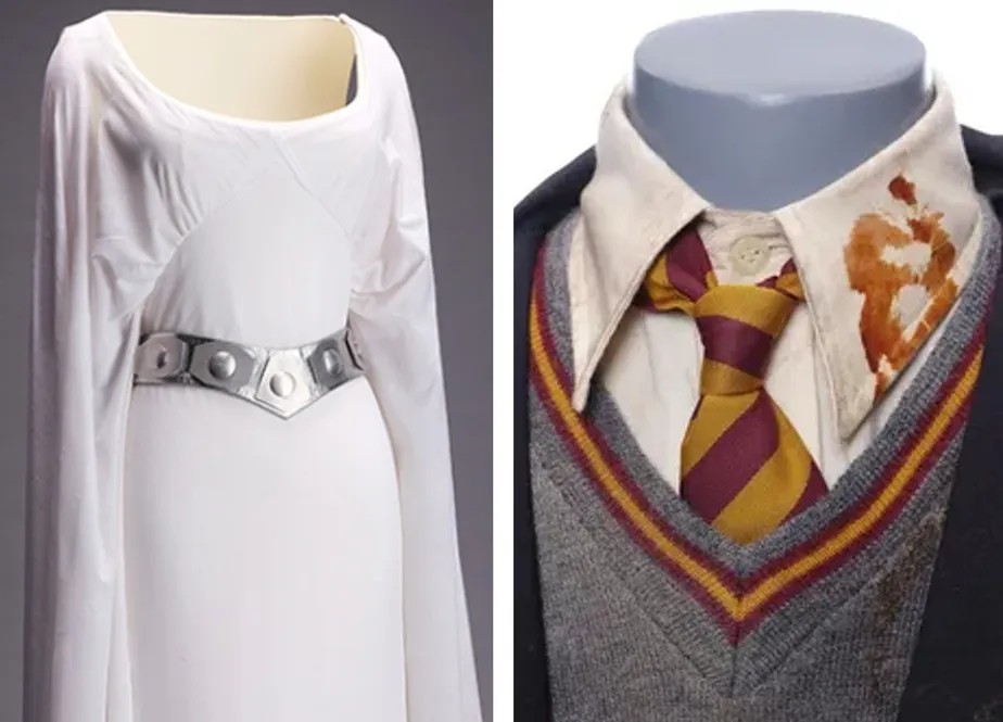 Roupas de Leia e Harry Potter são alguns dos itens que vão a leilão em junho 