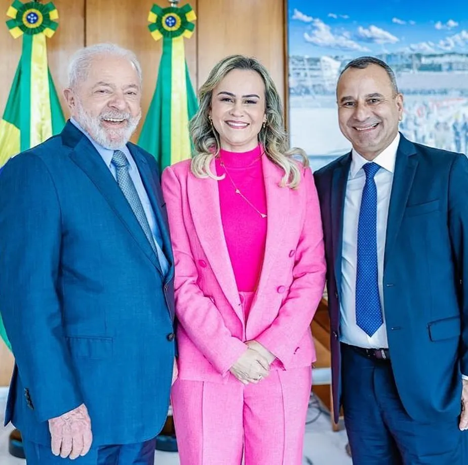 Waguinho posta foto da reunião com Lula no Palácio do Planalto 