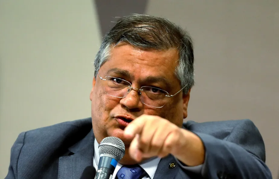 Flavio Dino, durante sessão no Senado 