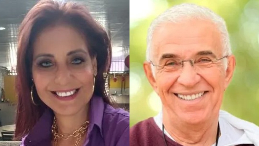 Sílvia Tavares de Souza e padre Airton Freire se conheceram em 2019; ela pediu ajuda dele durante tratamento contra depressão