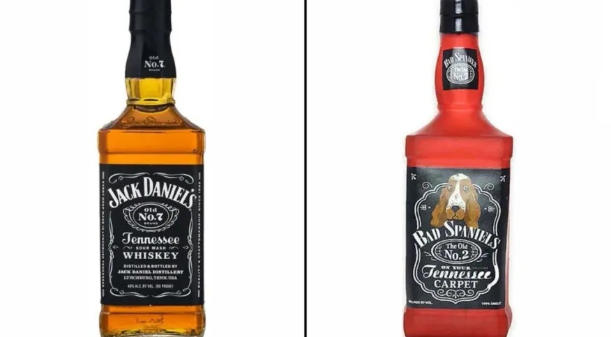 Garrafa de Jack Daniel's e o brinquedo para cachorro contestado em sentença na Suprema Corte dos Estados Unidos