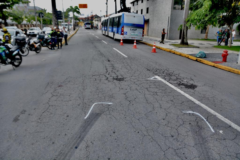 Atropelamento aconteceu no Bairro do Recife, na tarde desta sexta-feira (9); CTTU foi ao local