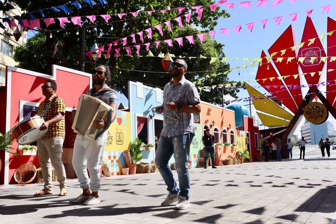 Festejos juninos no polo Novo Arraial da Rio Branco