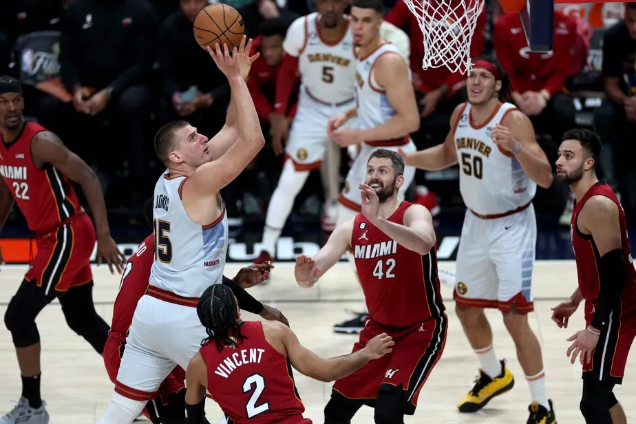 Nikola Jokic na final da NBA 