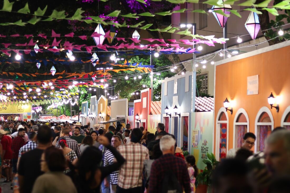 Festejos juninos no polo da Avenida Rio Branco, que abre os festejos nesta sexta-feira (14)