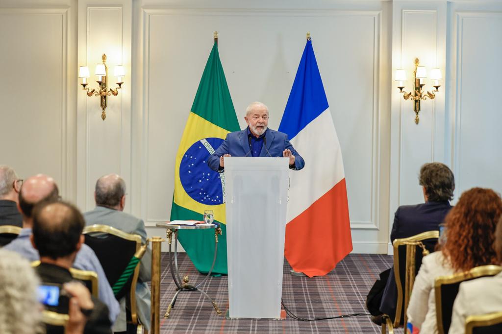 Presidente Lula na França