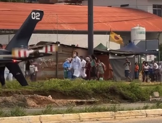 Viagem durou aproximadamente 30 minutos de Olinda até Palmares, na Mata Sul de Pernambuco