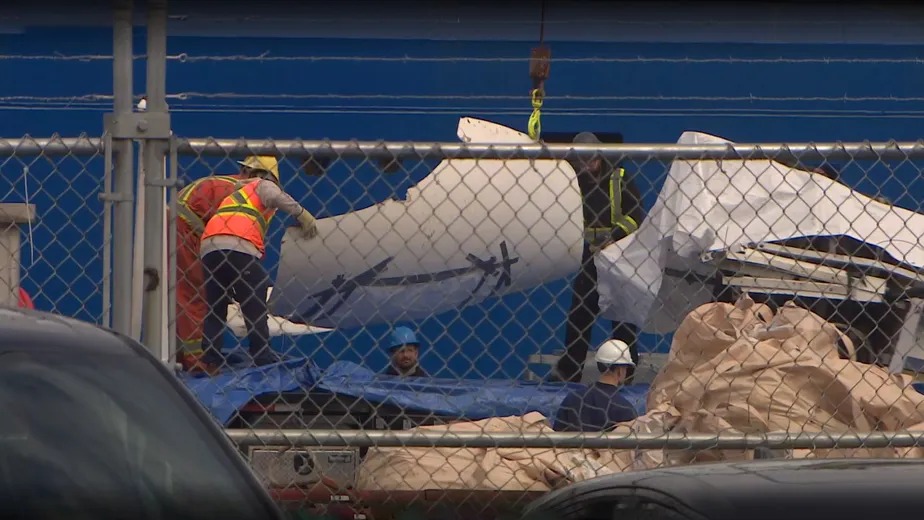 The Titan's nose cone was recovered from the sea floor, and handed over to investigators Wednesday in St. John's. 