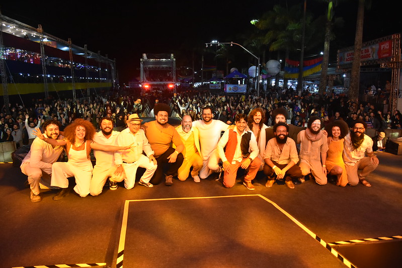 Revoredo chamou ao palco vários artististas da cena da música de Garanhuns 