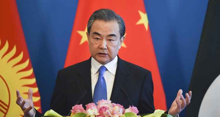 Chefe da diplomacia chinesa, Wang Yi