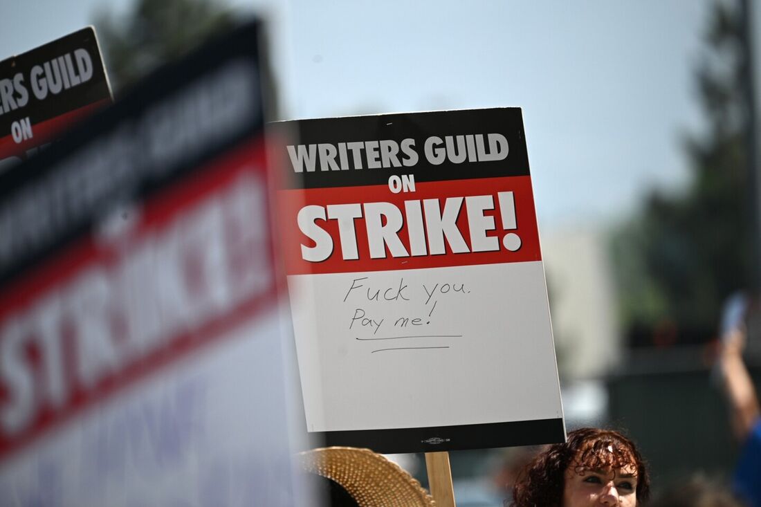 Protesto em Hollywood