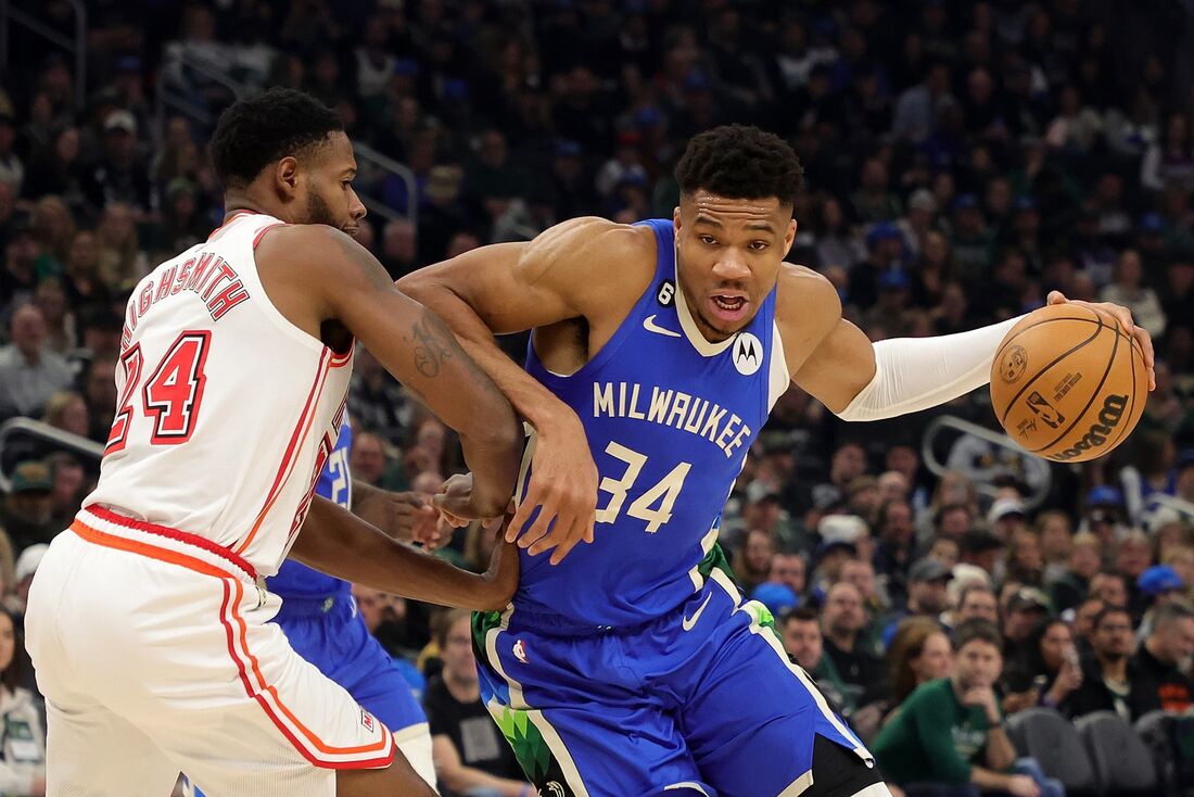 Giannis Antetokounmpo é um dos astros da NBA