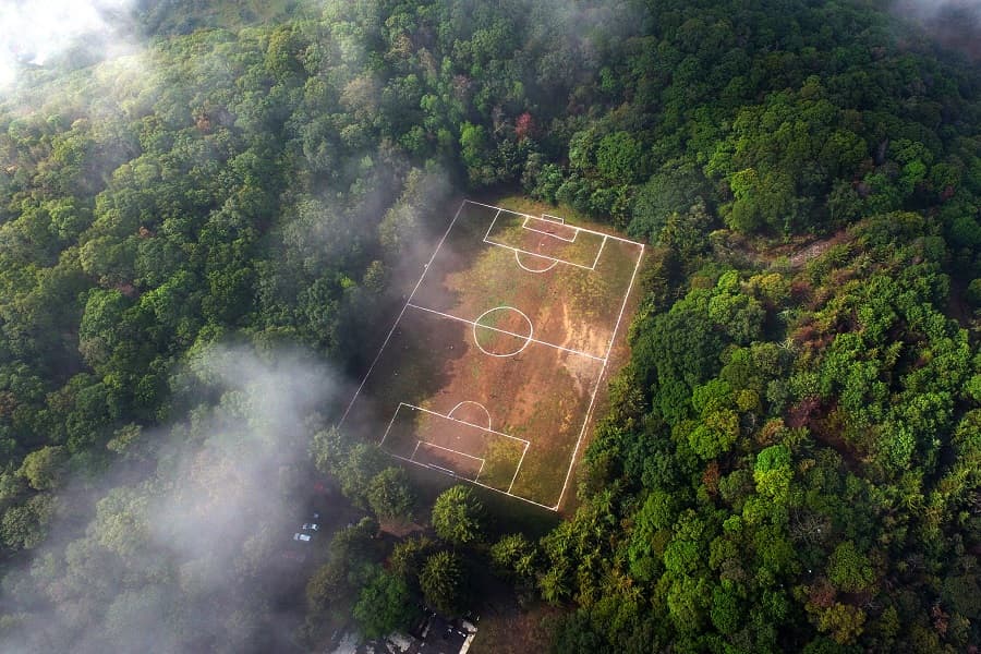 Vulcão Teoca, na turística região de Xochimilco