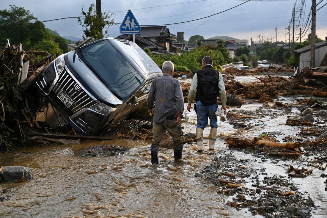 Chuvas no Japão