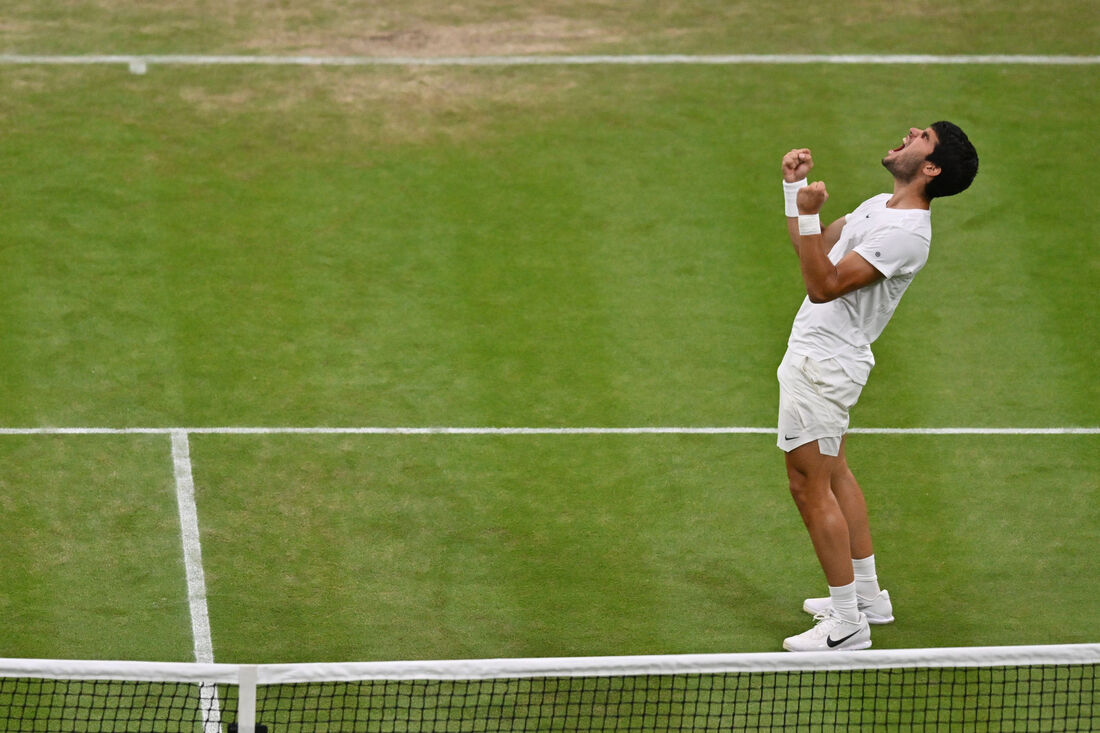 Alcaraz nunca tinha chegado tão longe em Wimbledon 