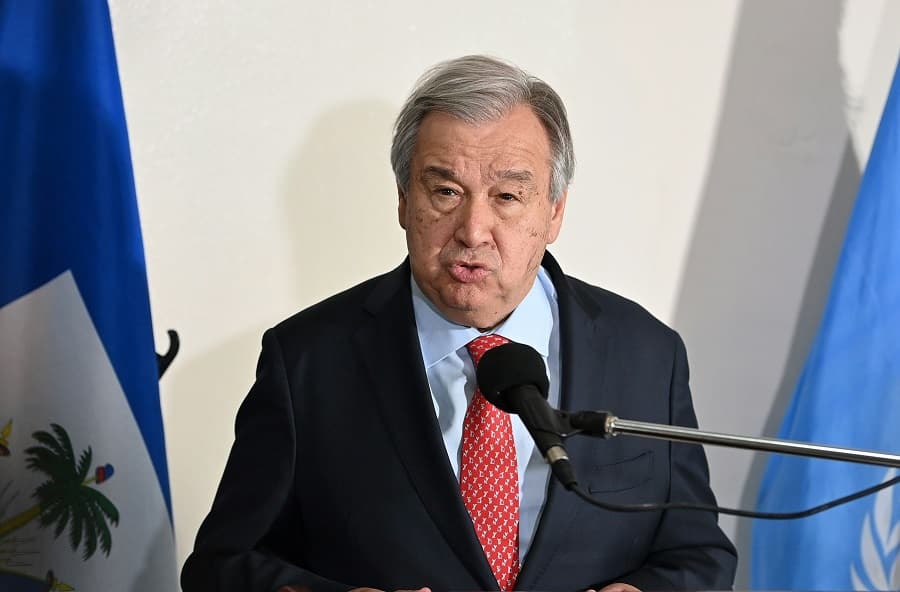 Secretário-geral da ONU, António Guterres