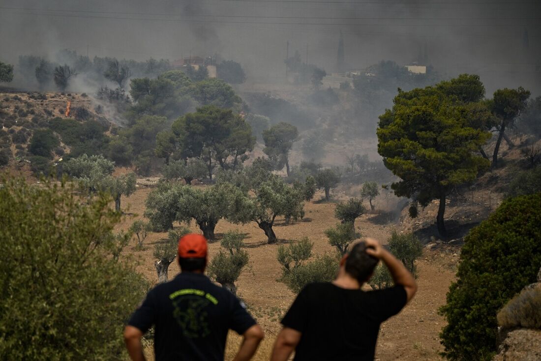 Incêndios na Grécia