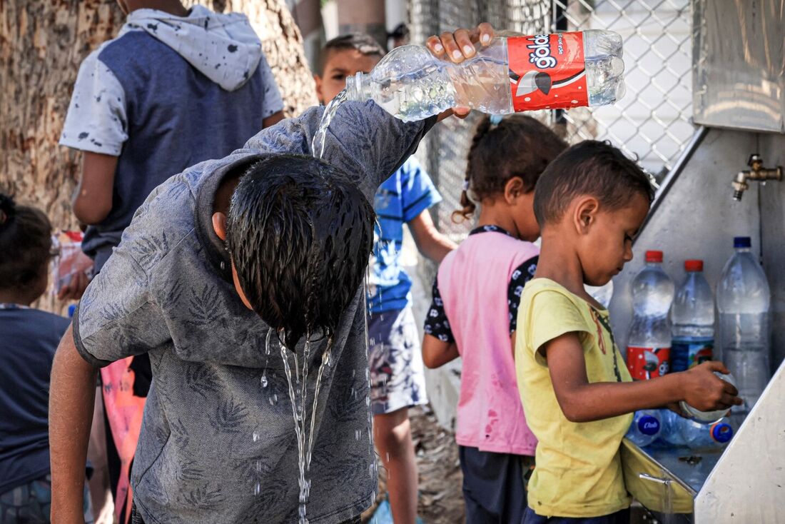 Onda de calor no hemisfério norte