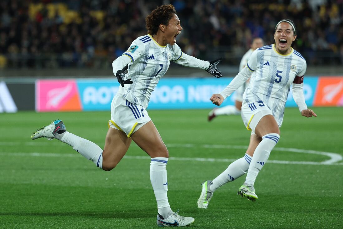 Sarina Bolden marcou o gol da vitória histórica de Filipinas 