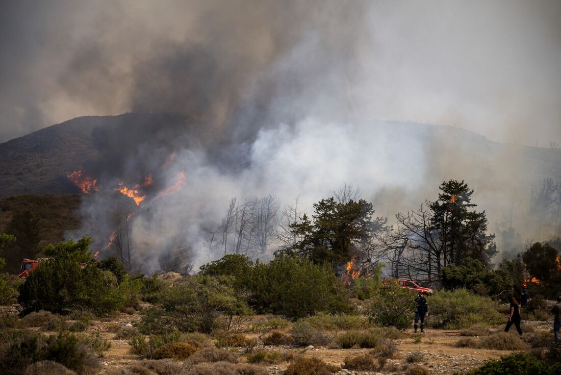 Incêndios na Grécia