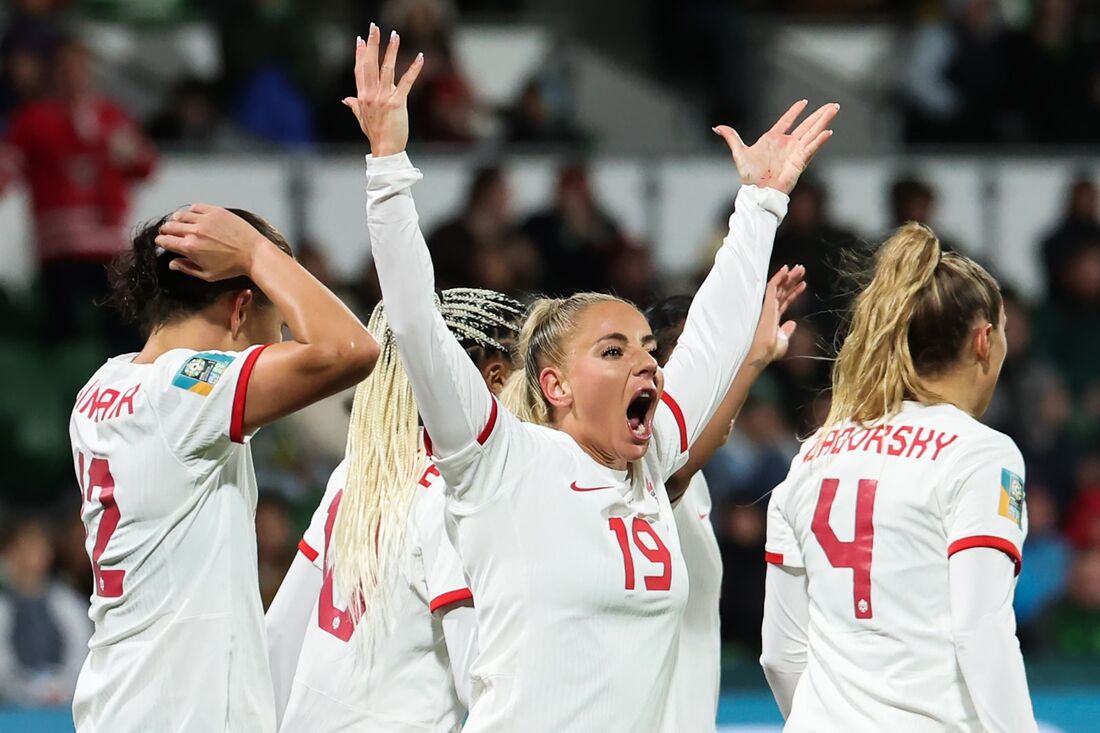 Canadá conquistou sua primeira vitória na Copa do Mundo 