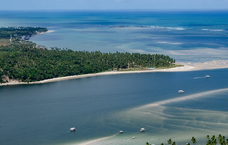 Estuário do Rio Formoso, no Litoral Sul de Pernambuco