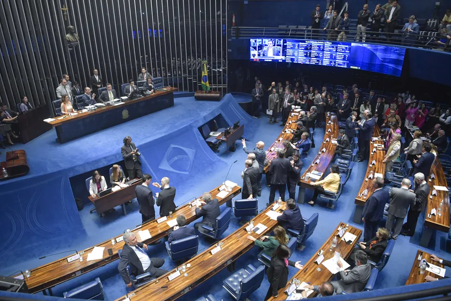 Votação do arcabouço fiscal pelo Senado 