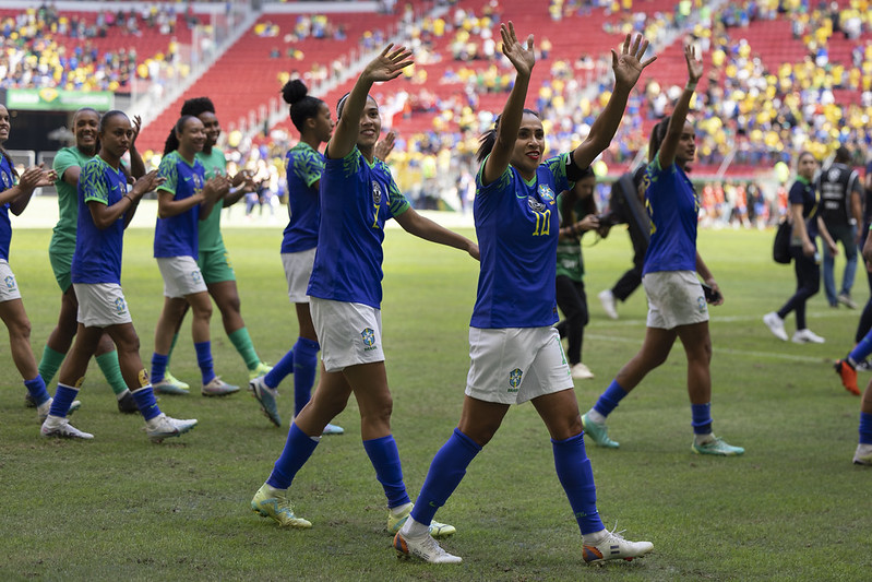 Os horários dos jogos do Brasil na Copa do Mundo feminina 2023