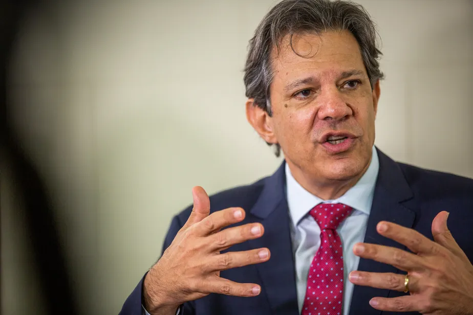 O ministro da Fazenda, Fernando Haddad