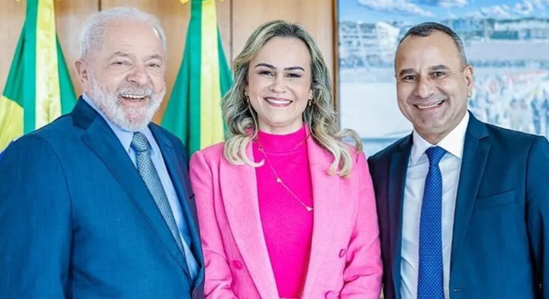 Waguinho posta foto da reunião com Lula no Palácio do Planalto 