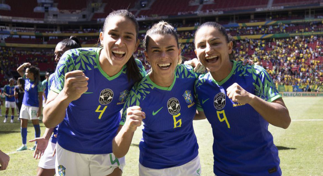 Jogadoras da Seleção Brasileira