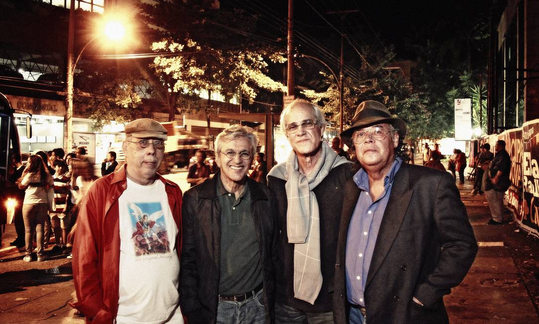 "Transa": Jards Macalé, Caetano Veloso, Tutty Moreno, Áureo de Sousa