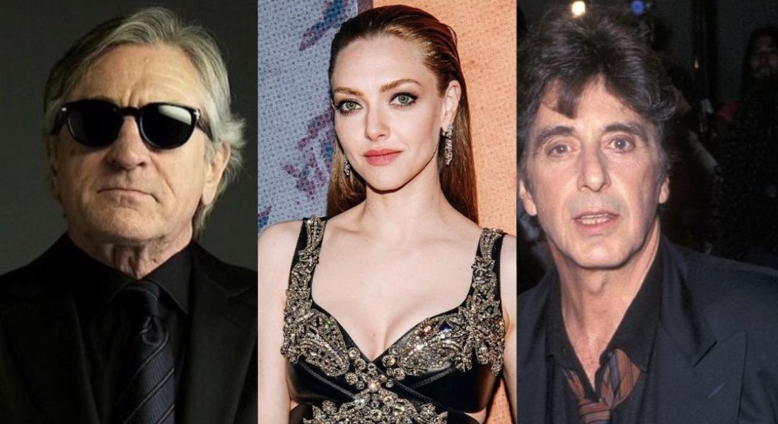 De Niro, Amanda Seyfried e Al Pacino integram elenco de estreias no Festival de Toronto