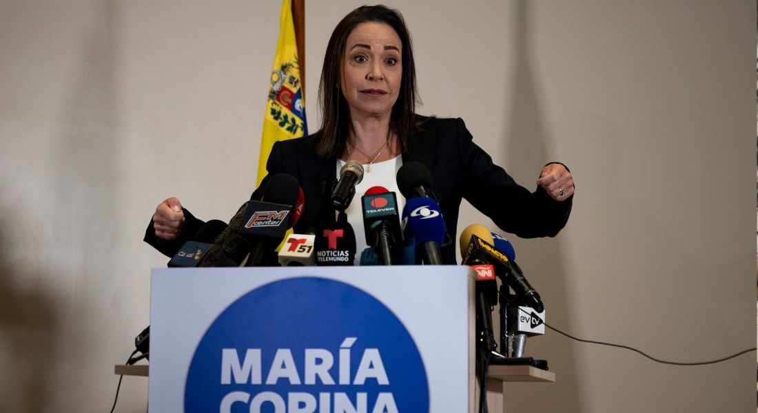 María Corina Machado, candidata à presidência da Venezuela