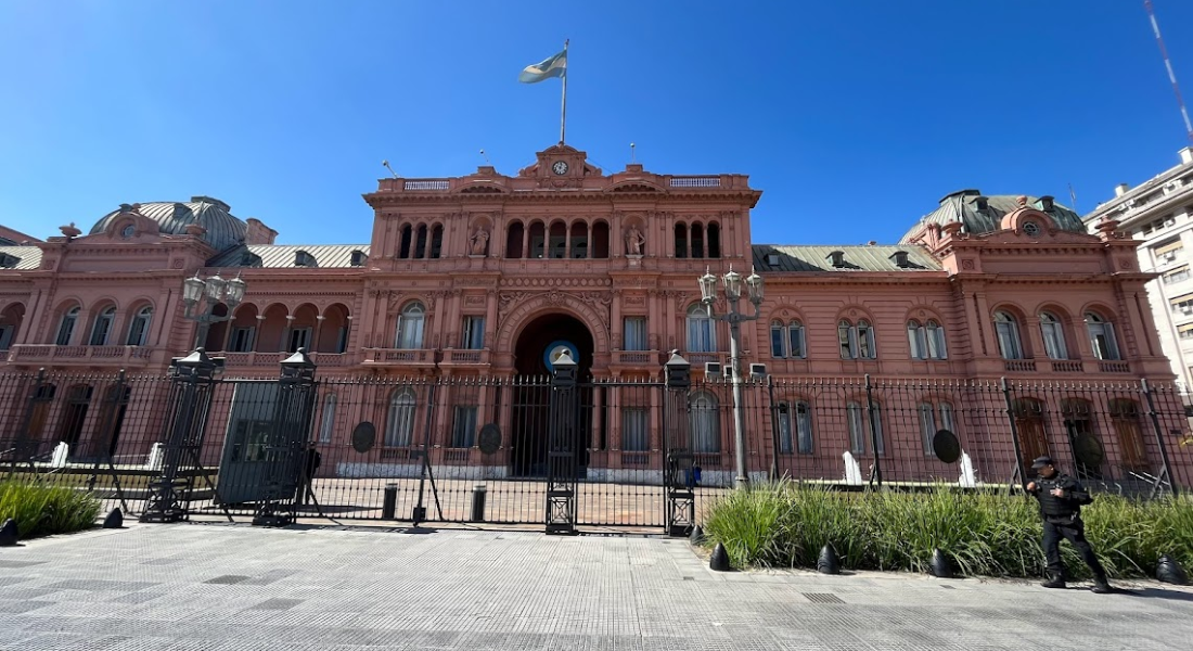 Casa Rosada, sede do governo argentino