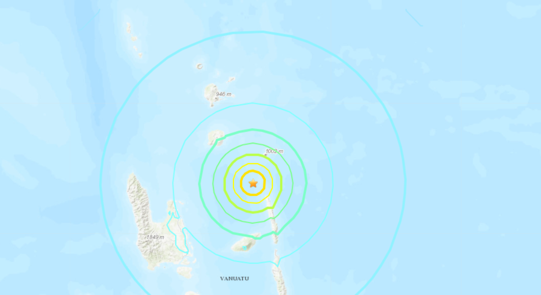 Terremoto no Pacífico