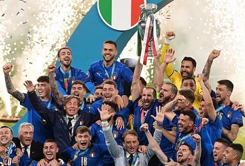 A Itália é a atual campeã da Eurocopa