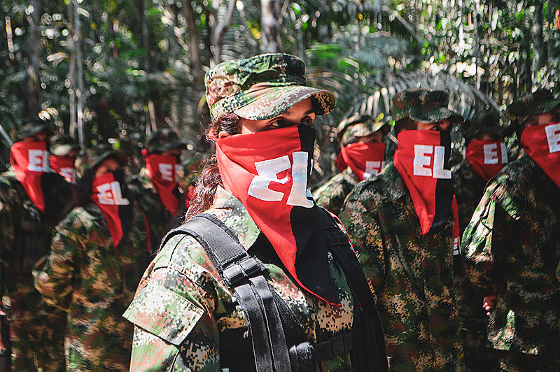 A guerrilha Exército de Libertação Nacional (ELN) sequestrou uma sargento e seus dois filhos 