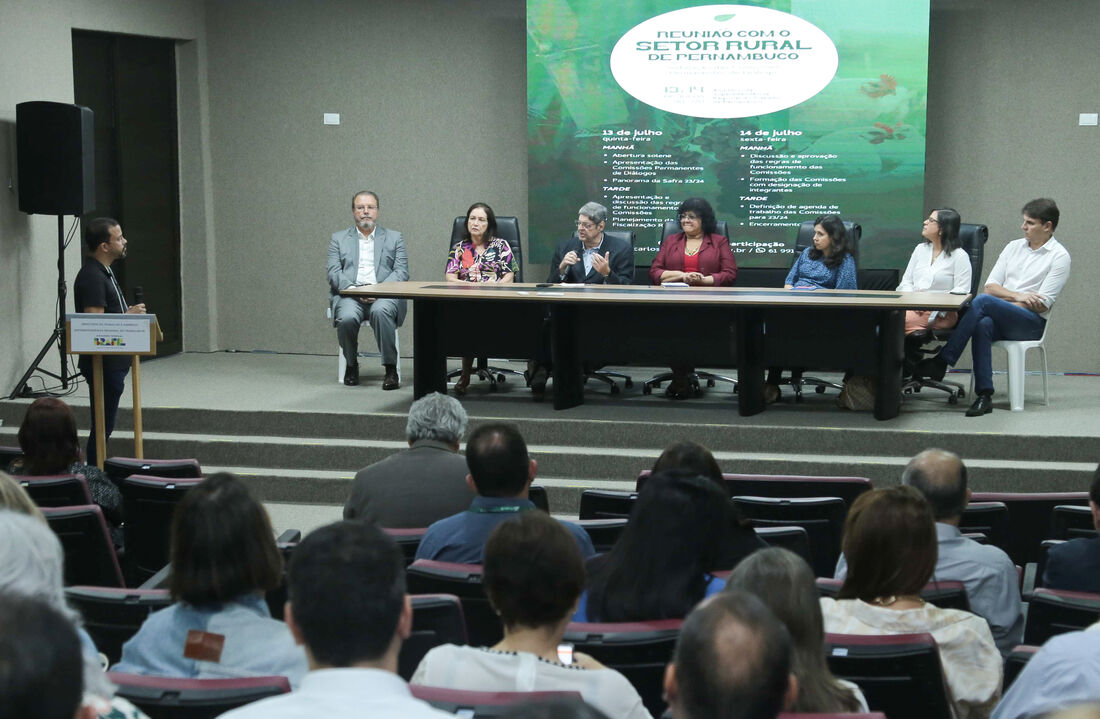Encontro reuniu representantes do setor rural
