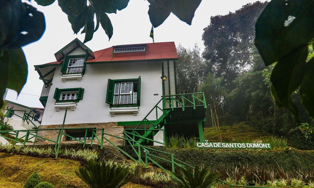 Casa onde morou Santos Dumont