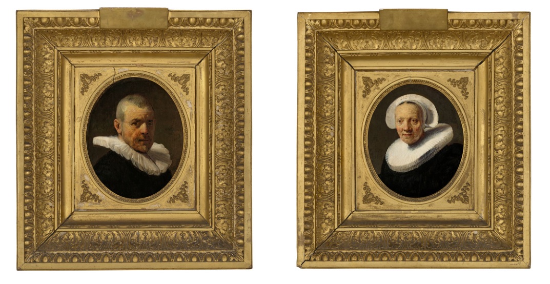 Dois retratos pintados por Rembrandt foram leiloados 