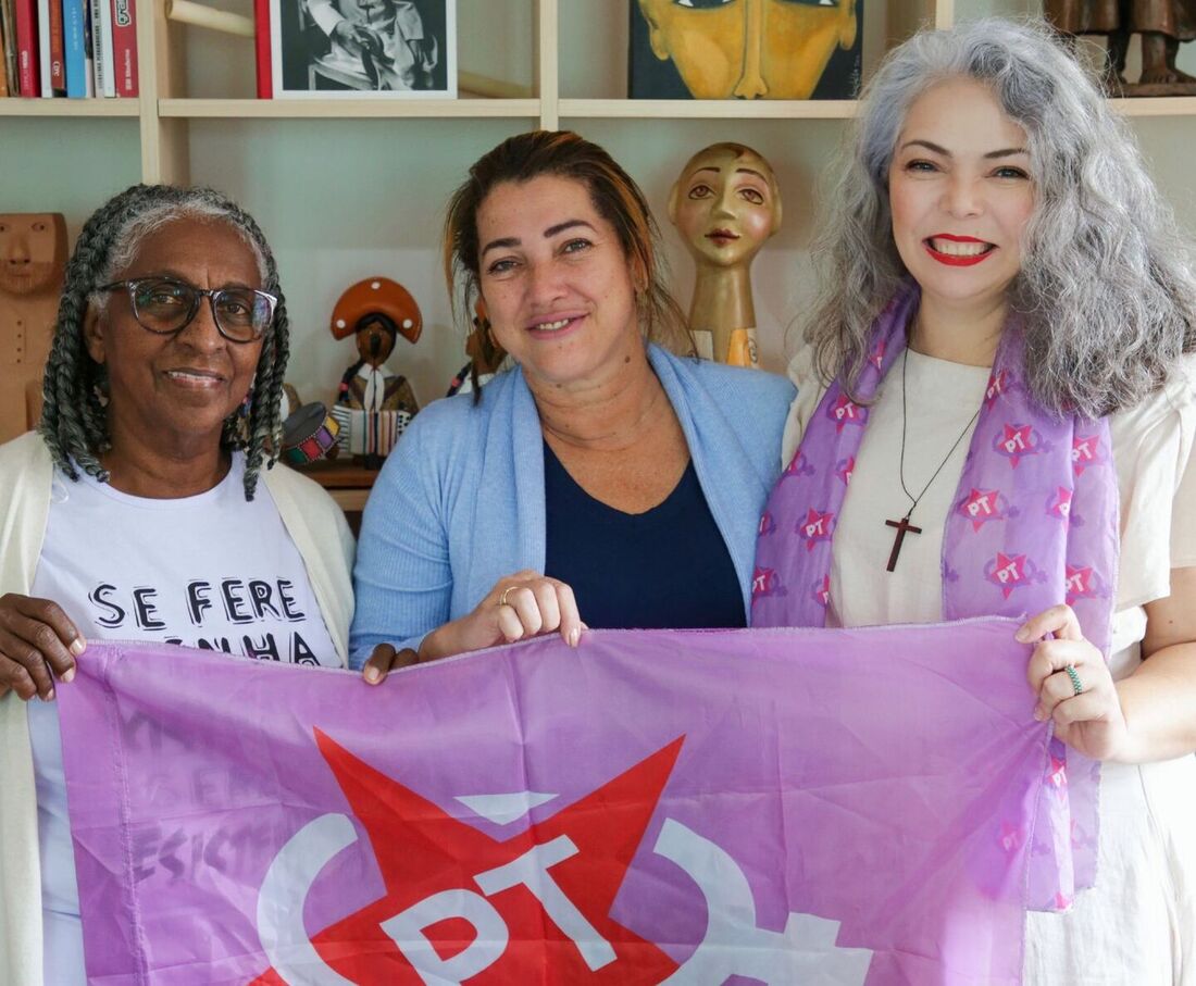 Vera Baroni, Paula Menezes e Liana Cirne