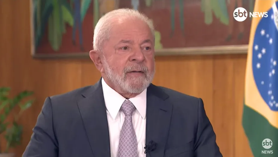 Lula em entrevista ao SBT 