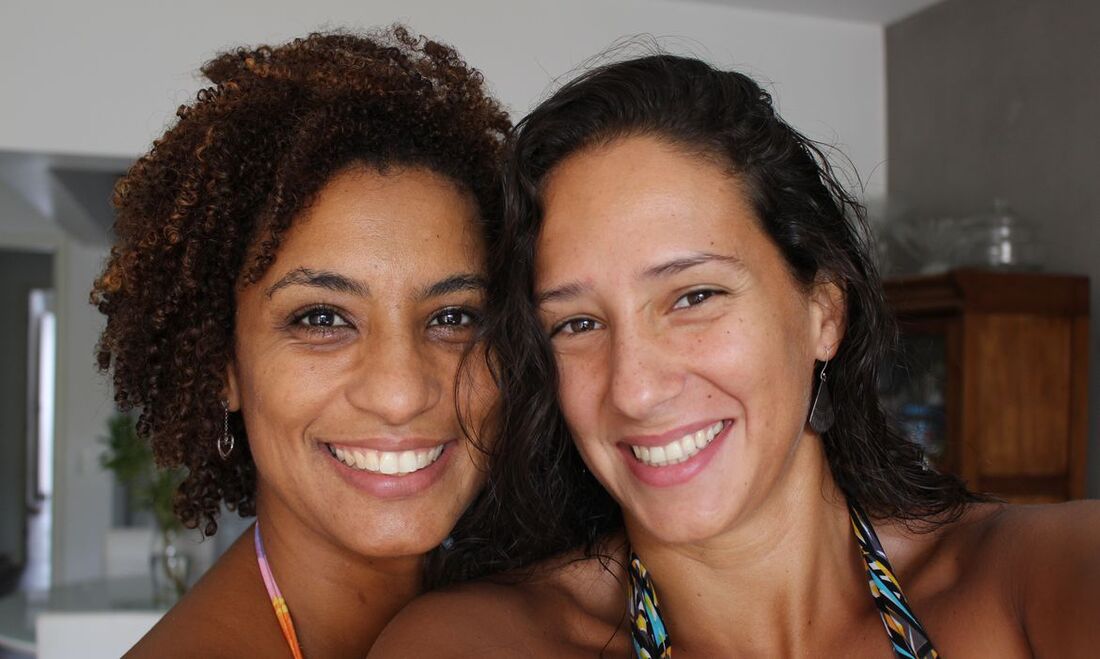 Marielle Franco e Mônica Benício