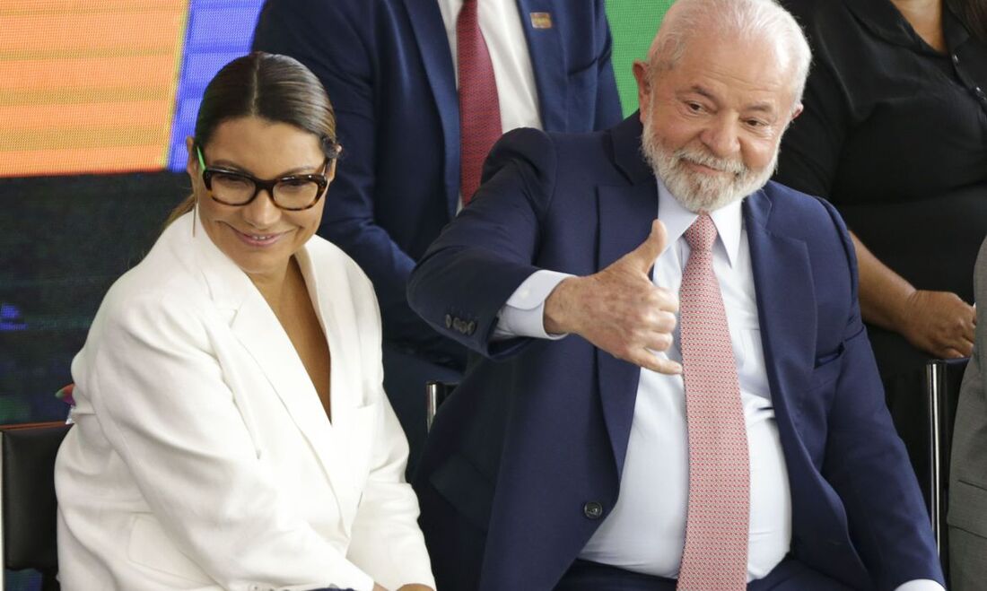 Lula e Janja